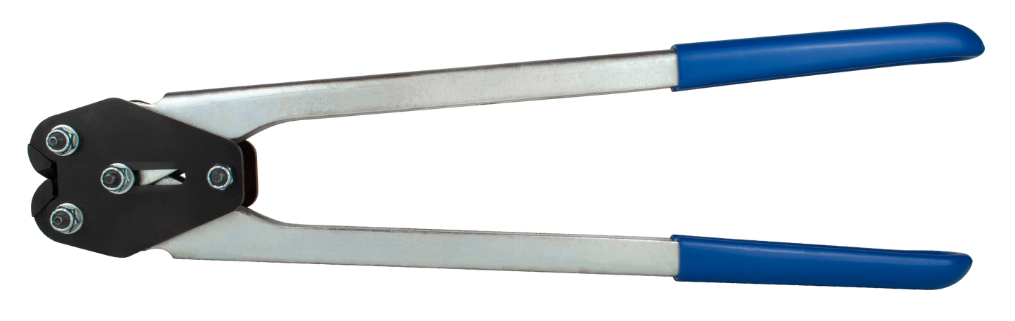 Bidirectional Front Action Sealer - for 1/2", 5/8" or 3/4" Wide Polyester Strap - for use with Serrated Seals - EP-1235 - Made in USA