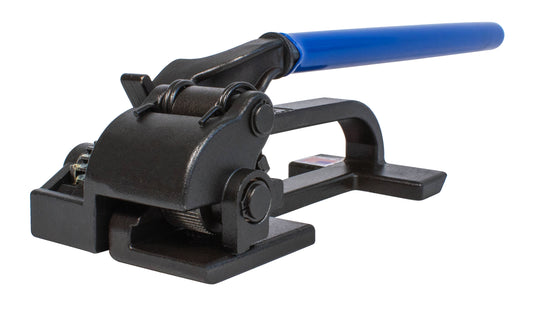 Extra Heavy Duty Steel Strapping Tensioner - from 3/4" up to 1-1/4" Wide Strap - Feed-Wheel Tensioner for Flat Loads - Made in USA- EP-1450