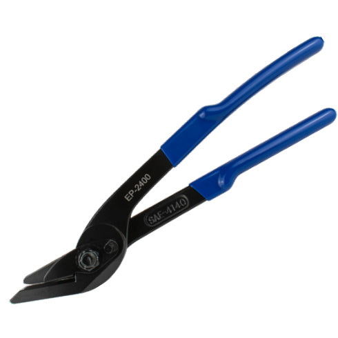 Strapping Cutter for Poly & Steel Strap, Fits up to 1-1/4" Wide Strapping, Plastic, Metal & Cord Banding Shears EP-2400