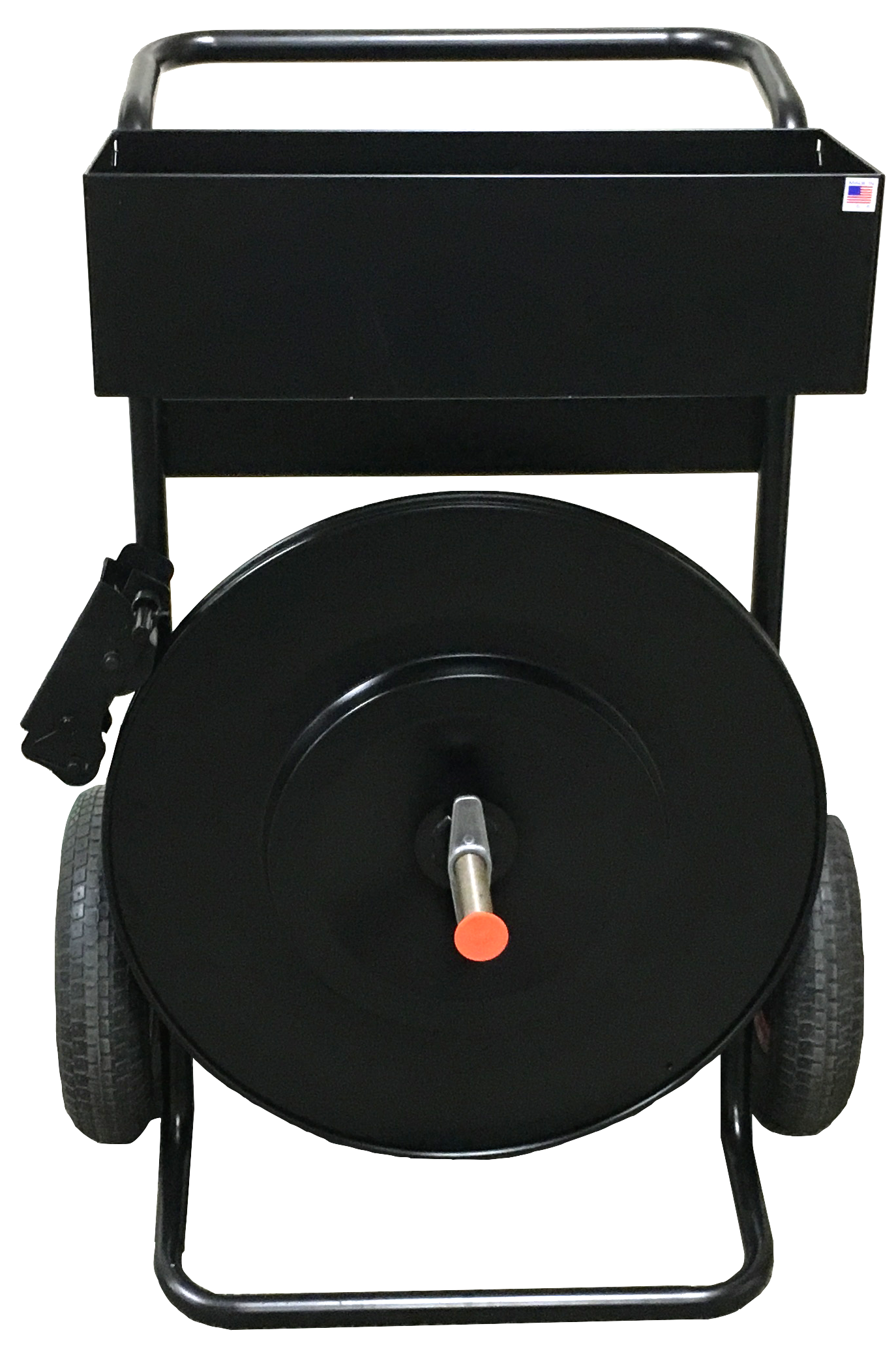 Monster Cart Heavy Duty Strapping Dispenser - Works with Poly and Steel Strapping - For 3/4", 1 1/4", and 2" Strap Widths - EP-3400 - Made in USA