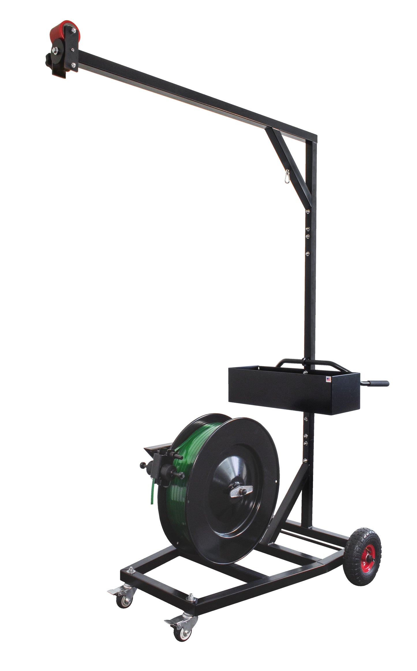 Heavy Duty Tool Balancer Strapping Dispenser for Steel & Poly Strap - Made in USA- EP -3550