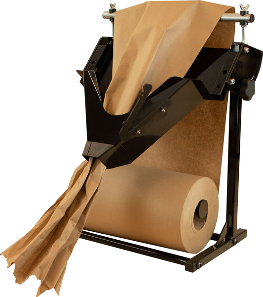 Kraft Paper Crumpler - 15" or 24" Compact Tabletop/Bench-top Void Fill Dispenser - EP-5956 Made in USA