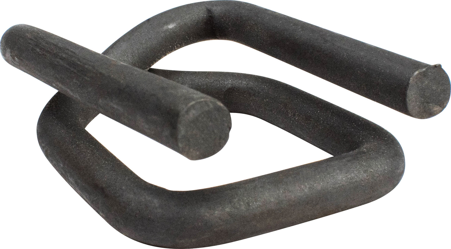 Extra Heavy Duty 1-1/4" Wire Buckles for Cord & Polyester Strapping - Box of 250 - P114WB3-GA/PH