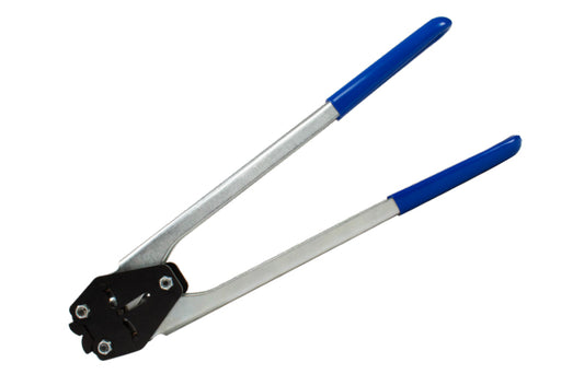 Heavy Duty Bidirectional Front Action Strapping Sealer - for 1/2", 5/8" or 3/4" Wide Polyester Strap - Use with Serrated Seals - EP-1237 - Made in USA