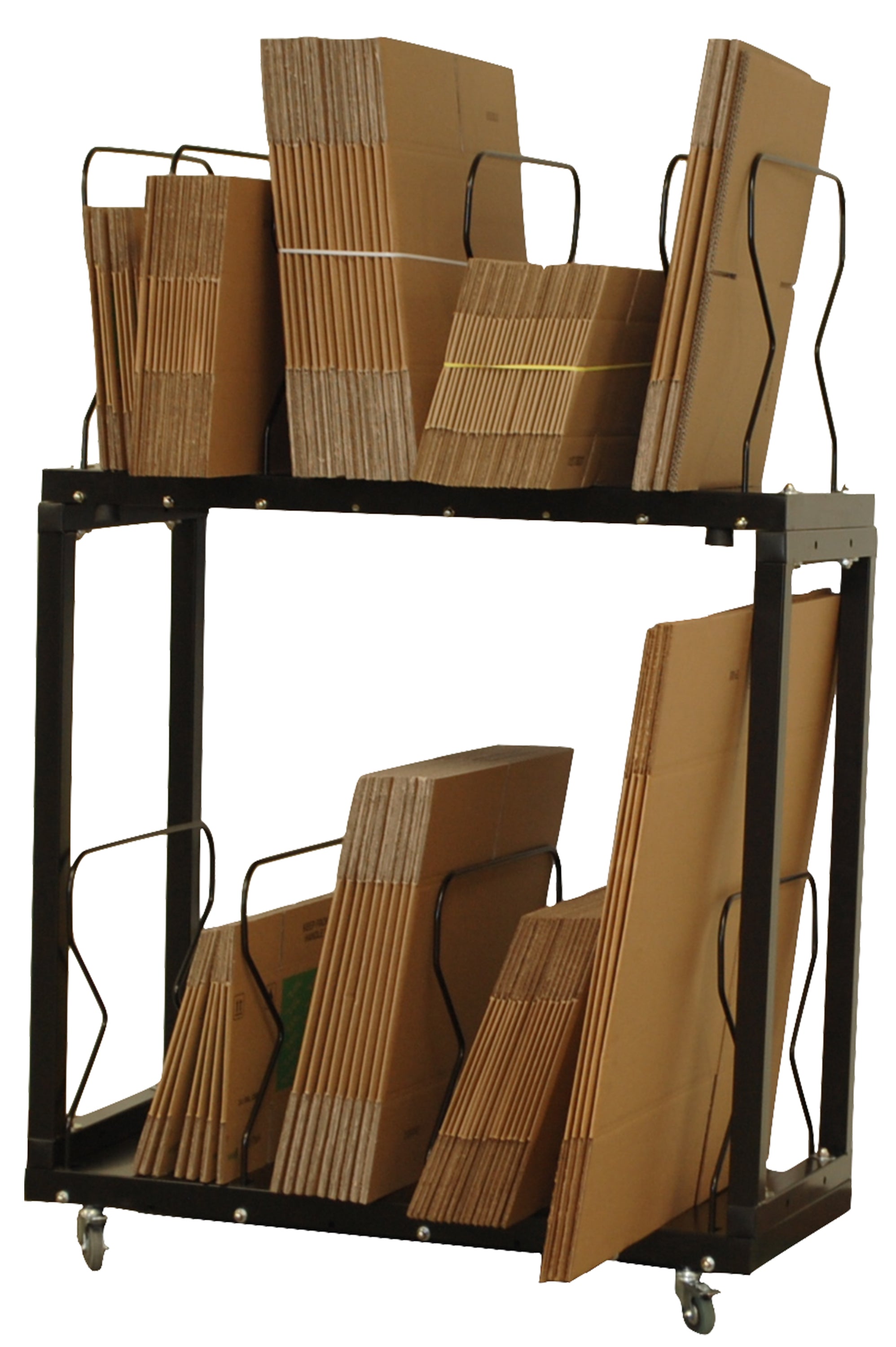 Two Level Carton Stand - Convenient, Adjustable Box Storage - Made in ...