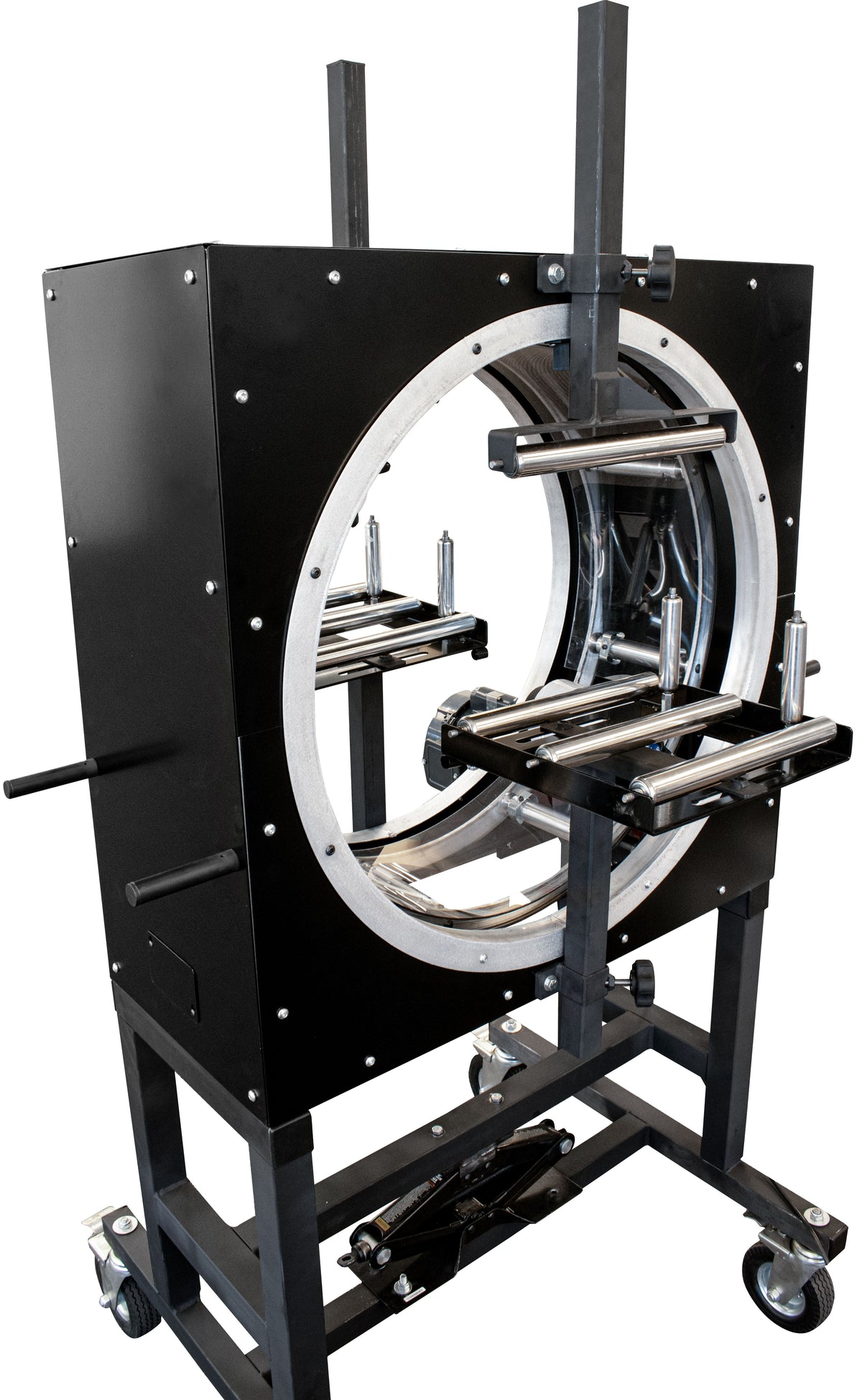 Bundle Stitching Machine Semi-Automatic Stretch Wrap Bundling Machine - Bundle Long Objects wit ...